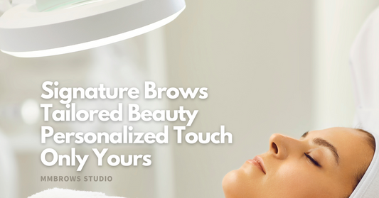 Personalized natural eyebrow tattoo in Vancouver designed for timeless, tailored beauty.